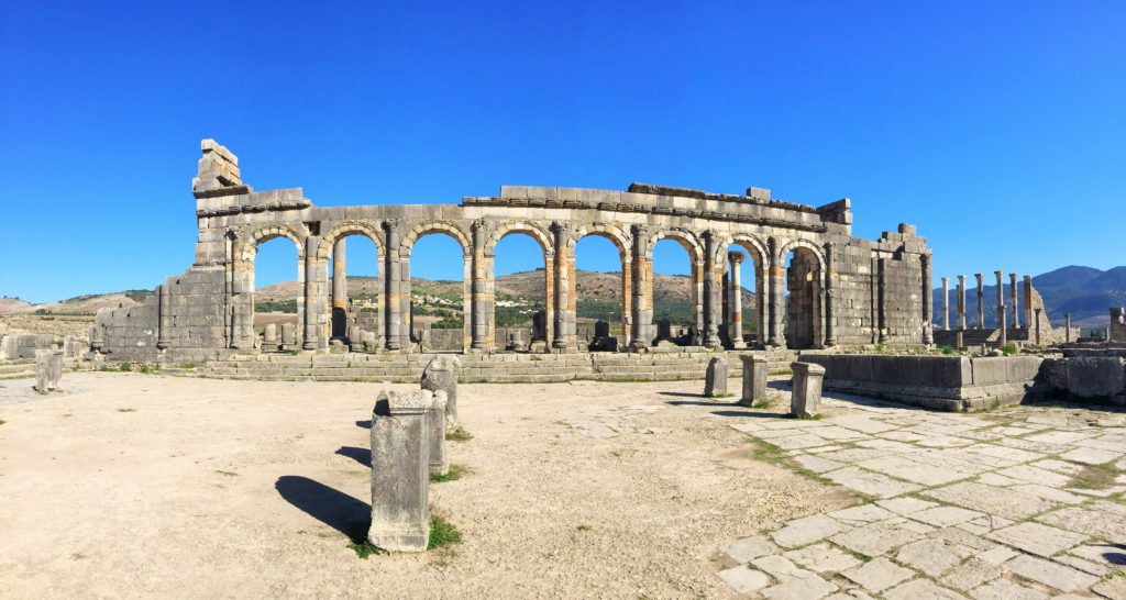 The Basilica at Volubilis