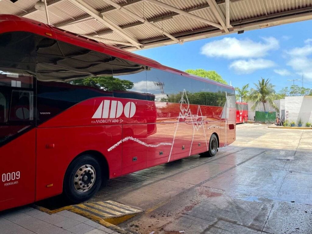 ADO bus Mexico - Tulum on a budget