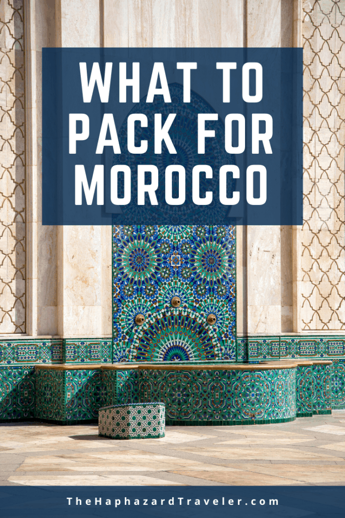 What to Pack for Morocco