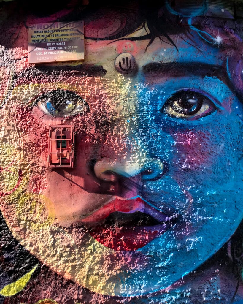 Bogota graffiti tour - things to do in Bogota Colombia