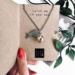 golden snitch necklace