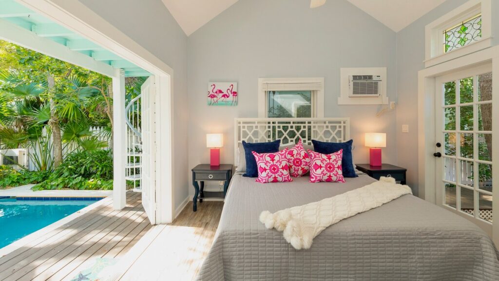 Airbnb Key West Florida - Sugarpoppy cottage - bedroom