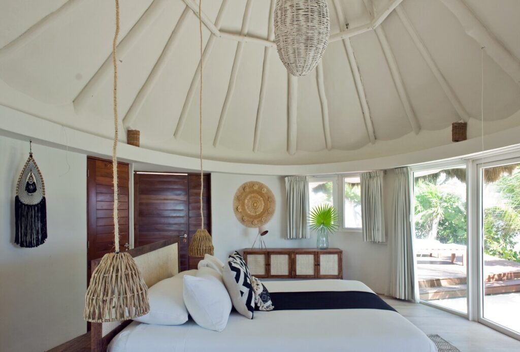 Casa Ninos Sian Kaan - luxury Tulum Airbnb - master bedroom