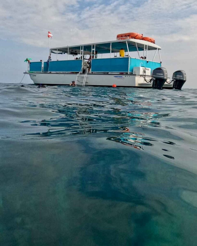 John Pennekamp Snorkeling boat