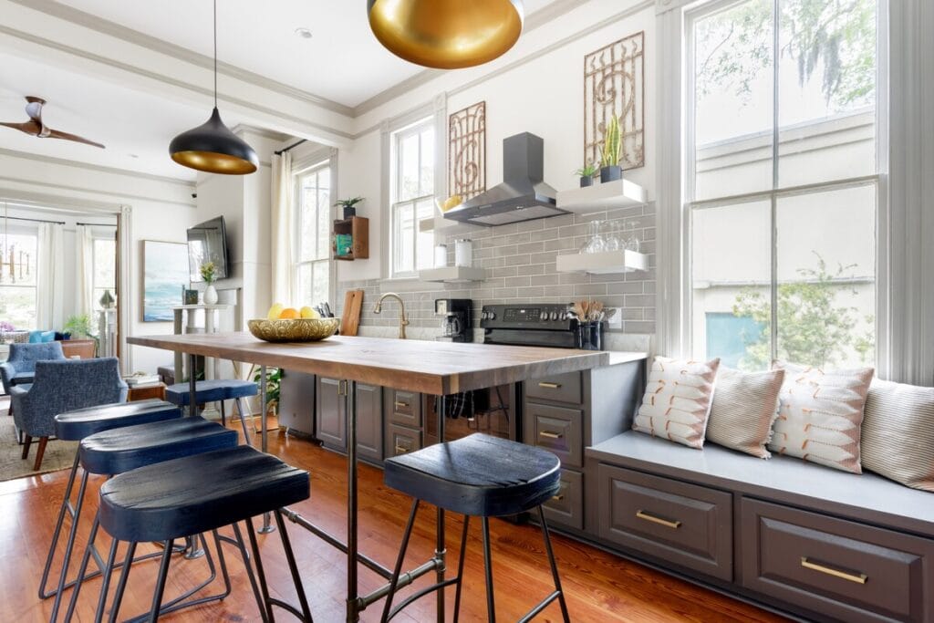 Savannah Airbnbs - Restored Victorian Luxury Home kitchen