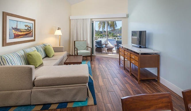 2 Bedroom Condo - Wyndham Margaritaville St Thomas - living room