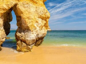 photo of Praia do Camilo beach in lagos portugal