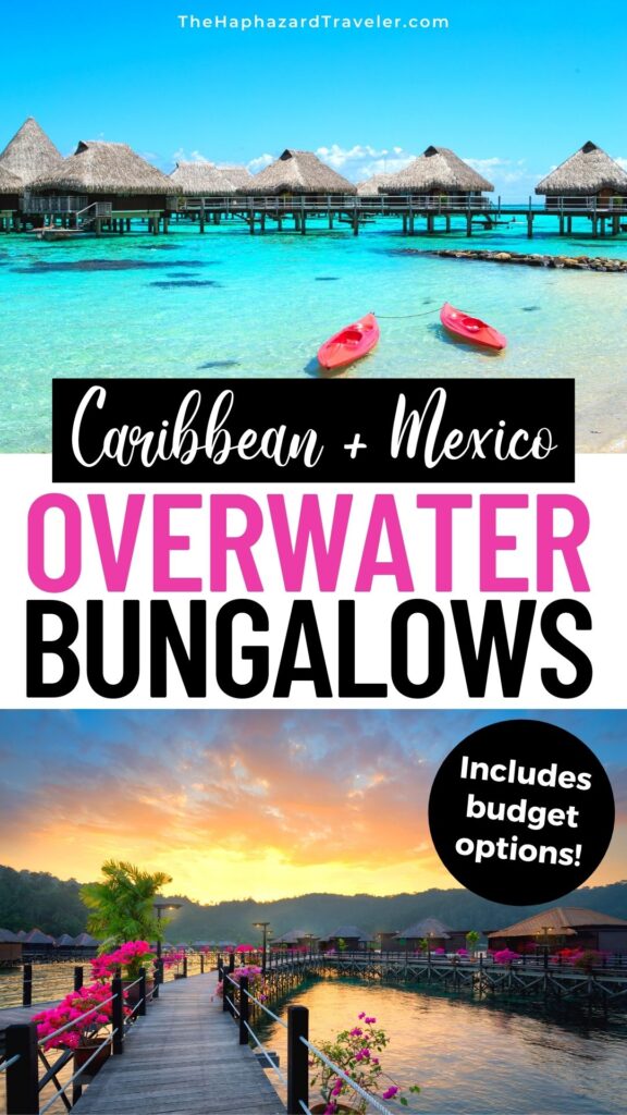 Caribbean Overwater Bungalows - Mexico Overwater Bungalows