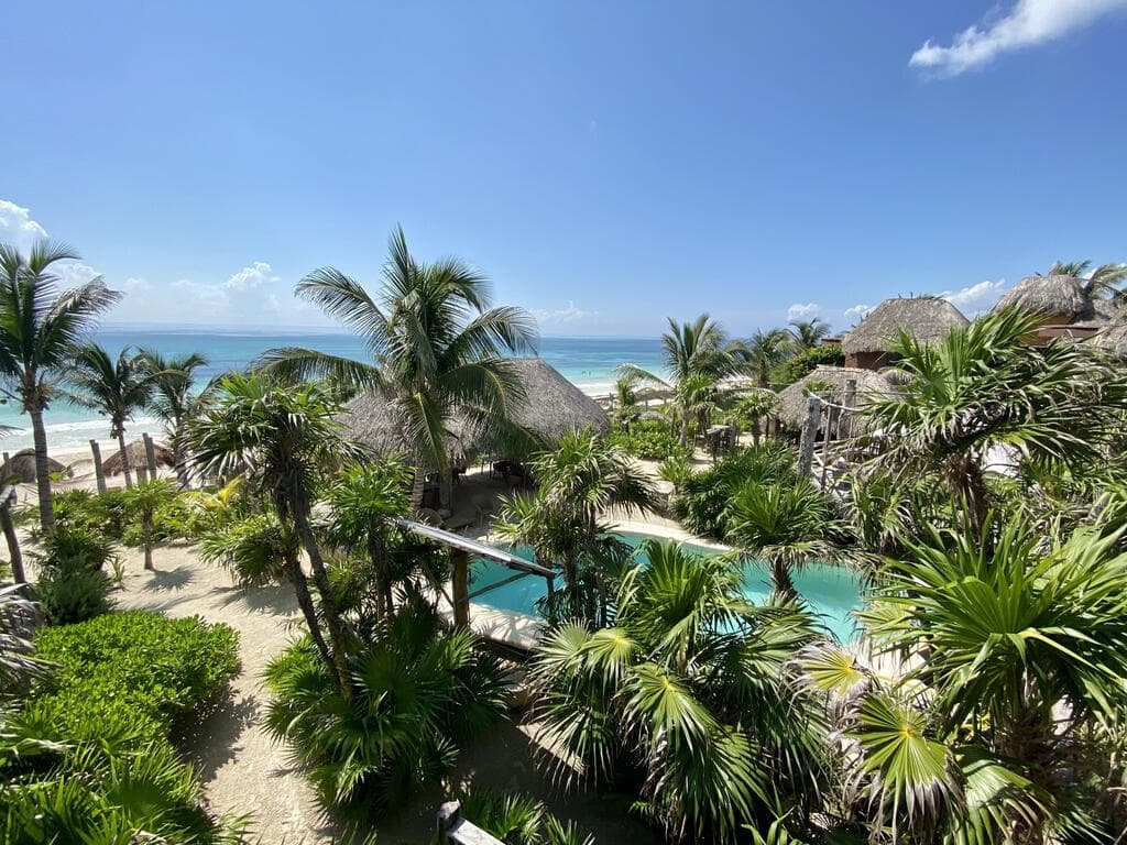 Suenos Tulum pool