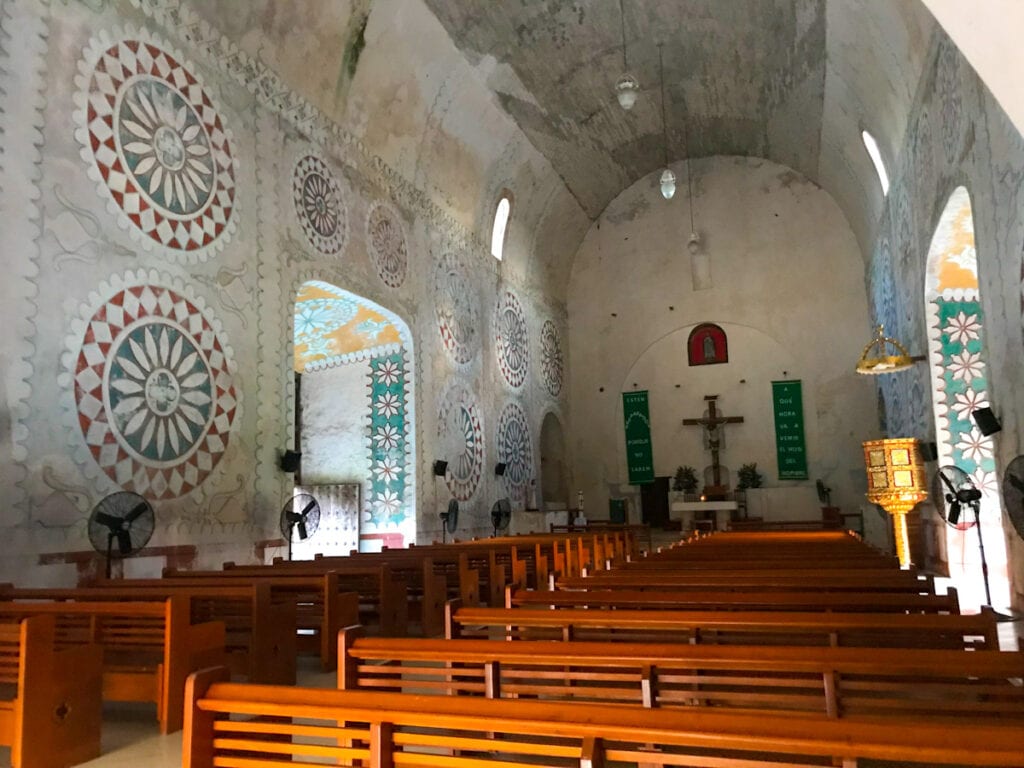 Iglesia de Uayma Ex-Convento de Santo Domingo - interior