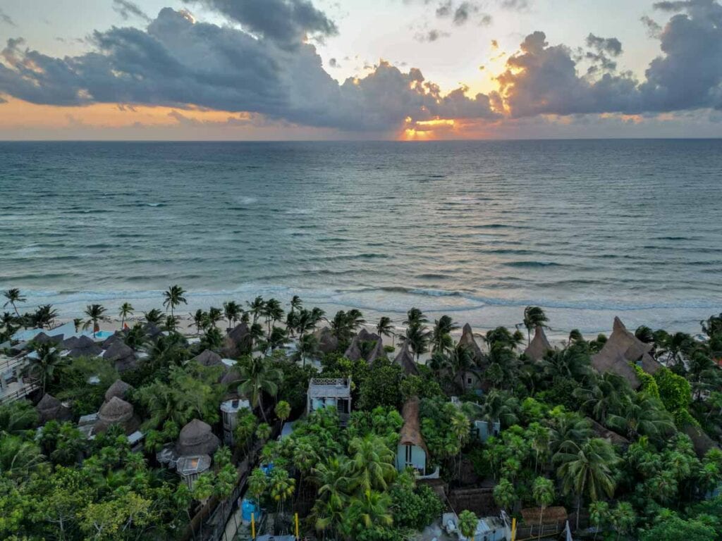 Sunrise in Tulum