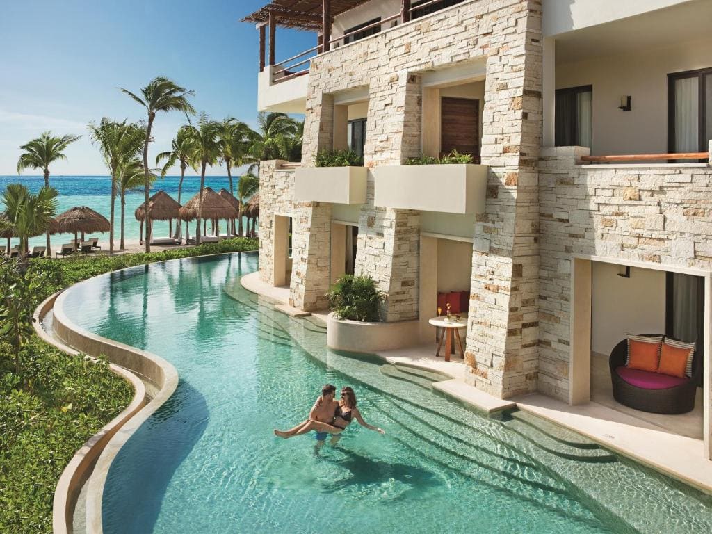 Secrets Akumal pool Riviera Maya - Adults Only