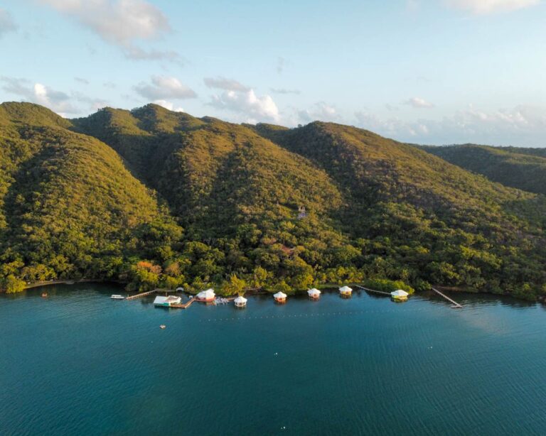 Overwater Bungalows Roatan Honduras