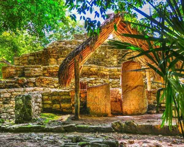 Coba Mayan ruins in Yucatan