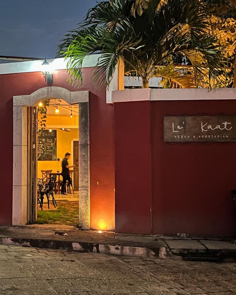 Valladolid where to eat - le Kaat vegetarian restaurant