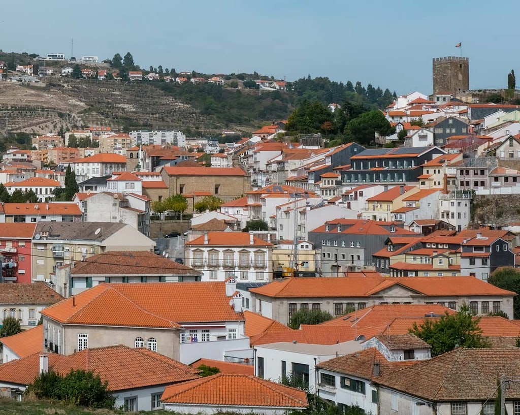 Lamego Portugal - view of castle