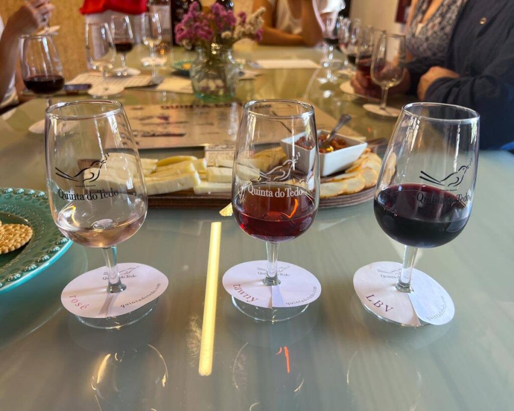 Quinta do Tedo tasting