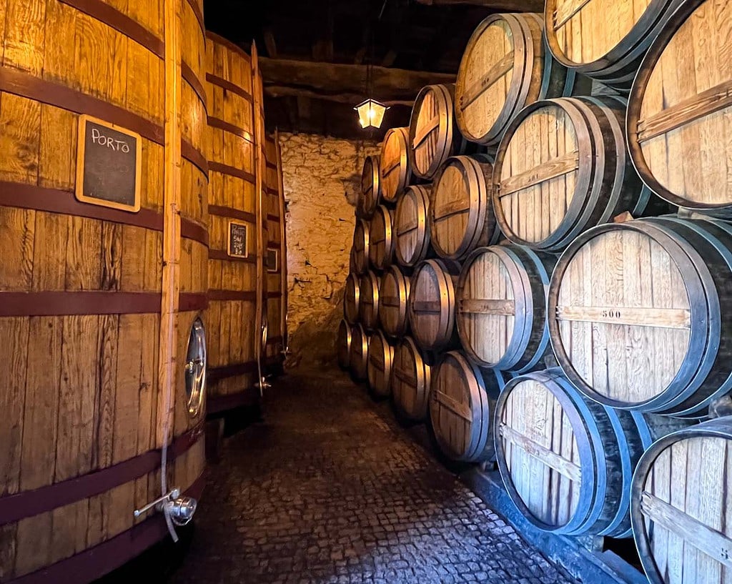 Quinta do Tedo wine cellar