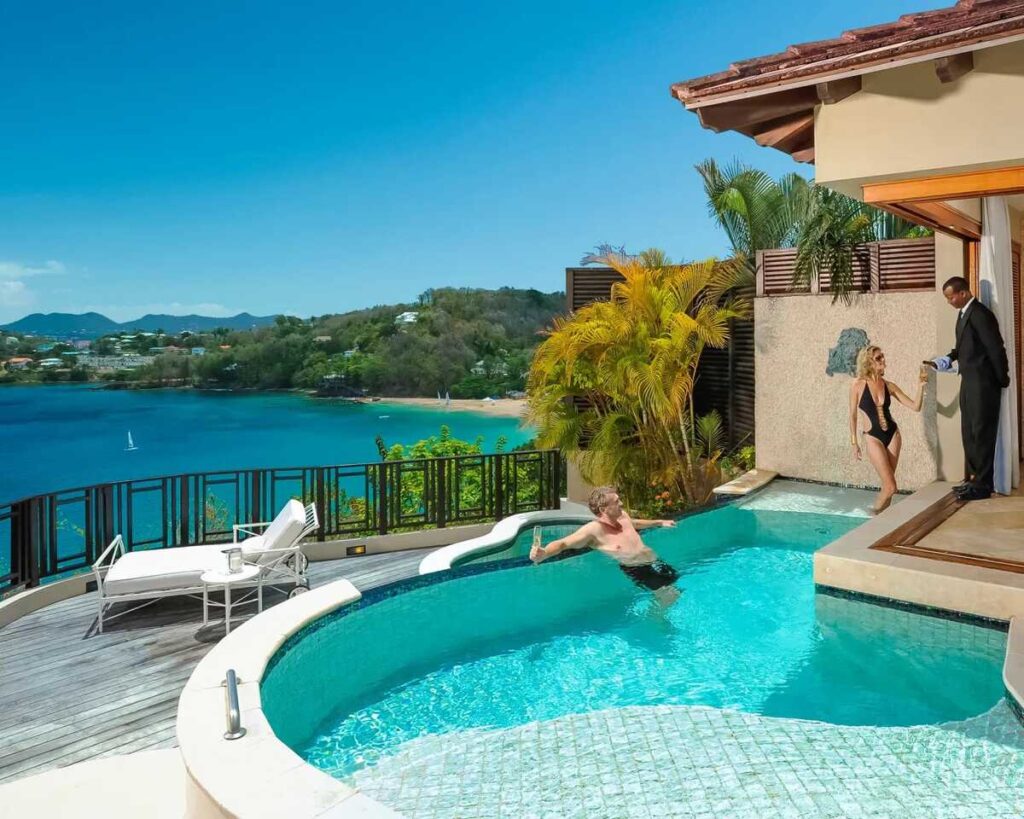 Sandals Regency La Toc - millionaire suites