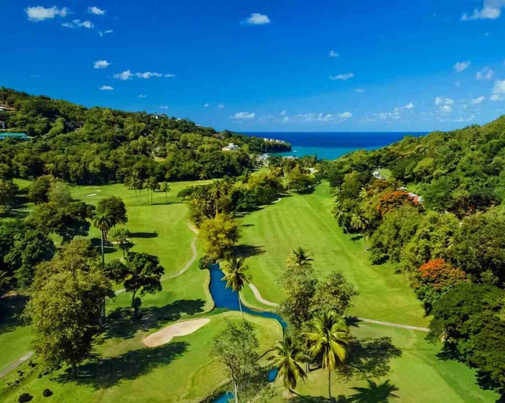 Sandals St. Lucia golf - best st. lucia sandals resorts