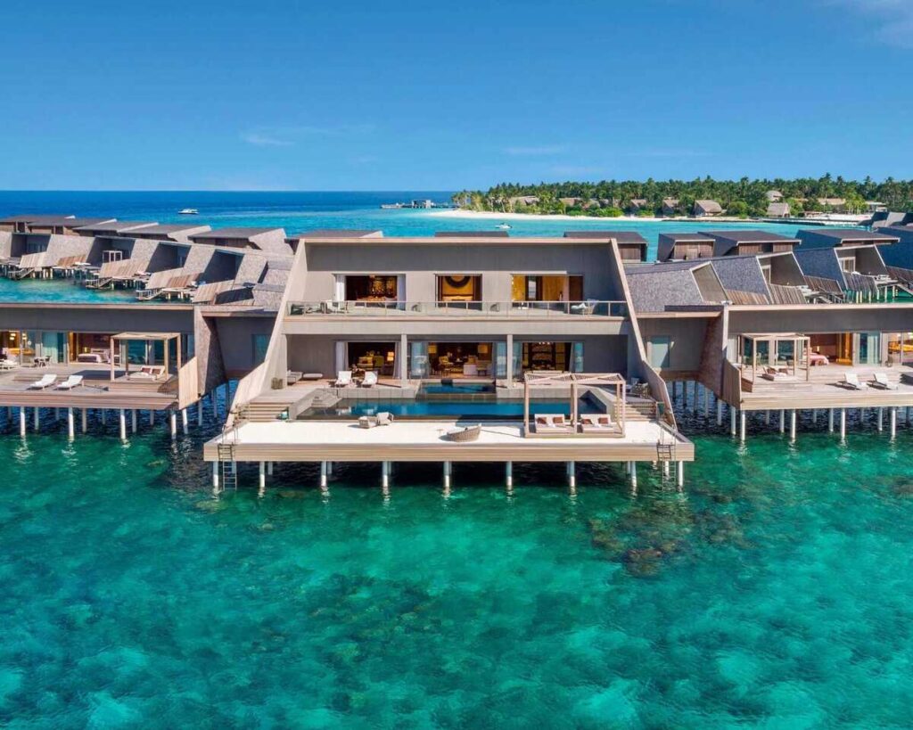 st regis maldives overwater bungalows