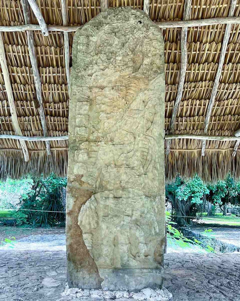 stelae at Ek Balam
