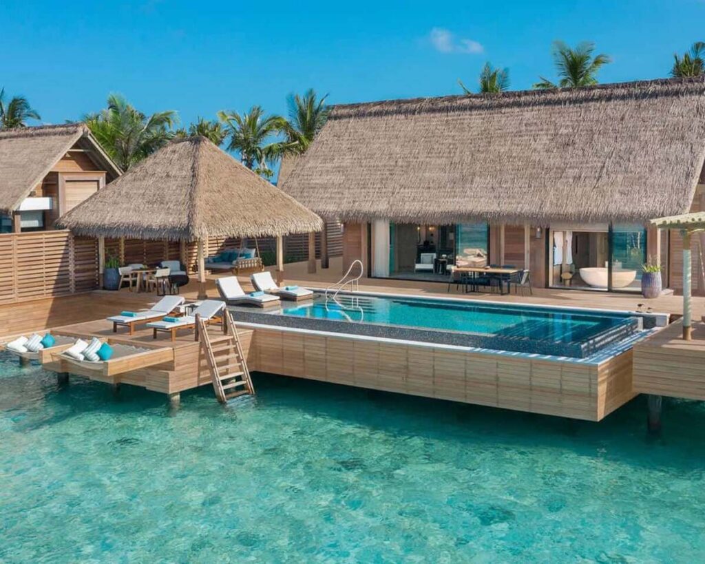 waldorf astoria maldives overwater bungalows