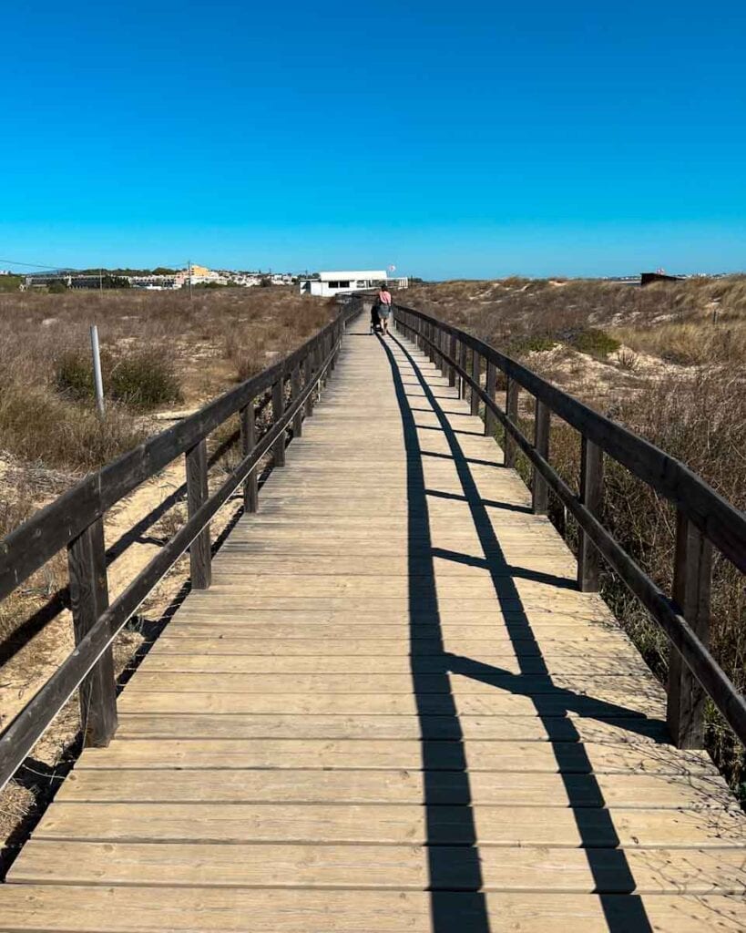 Meia Praia boardwalk