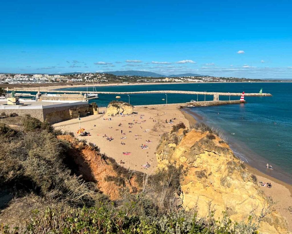 Praia da Batata - closest Lagos beach to Old Town