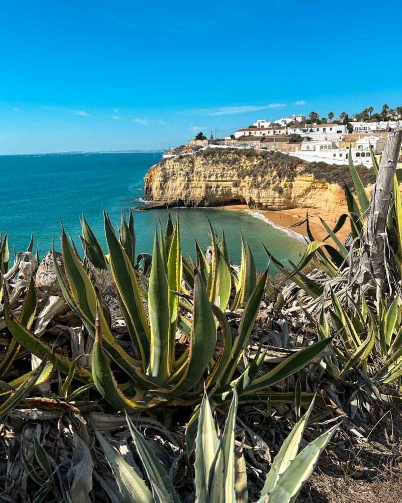 Viewpoint over Carvoeiro Beach