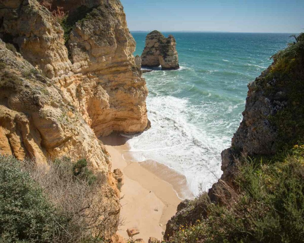 beaches of Ponte da Piedade - Lagos Portugal
