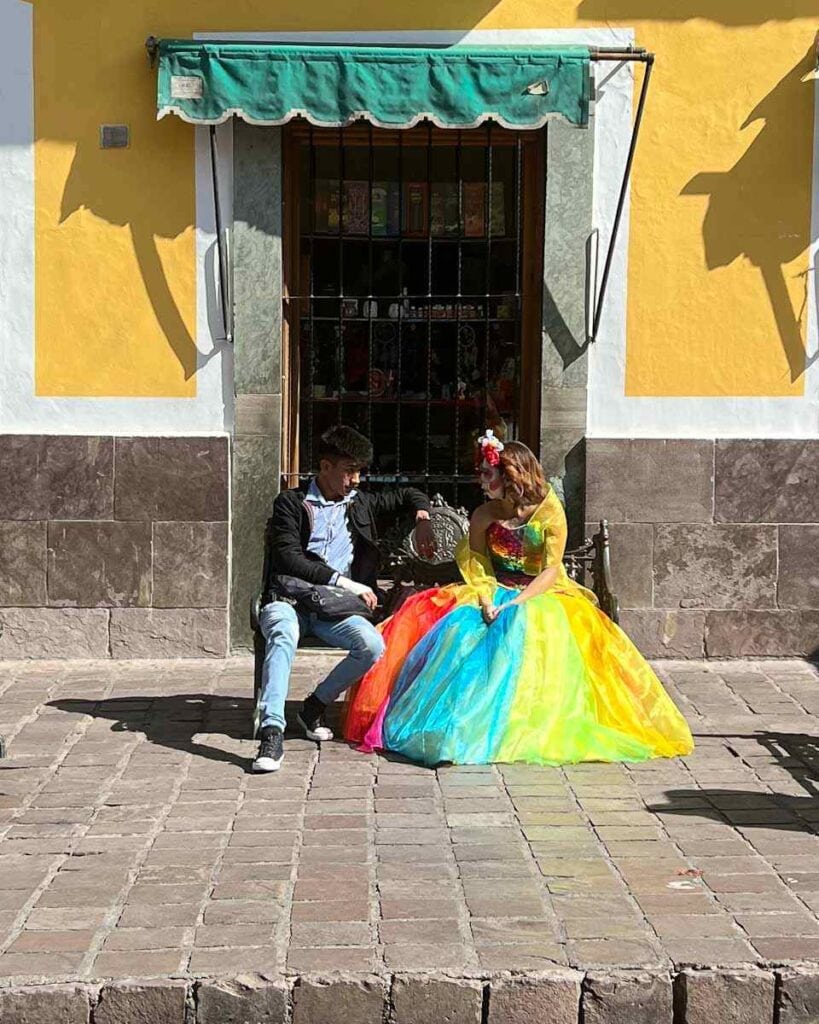 scene in Guanajuato