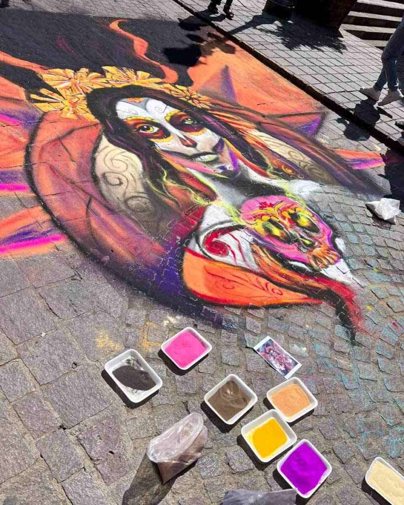 tapetes de muerte exhibition - Guanajuato MX