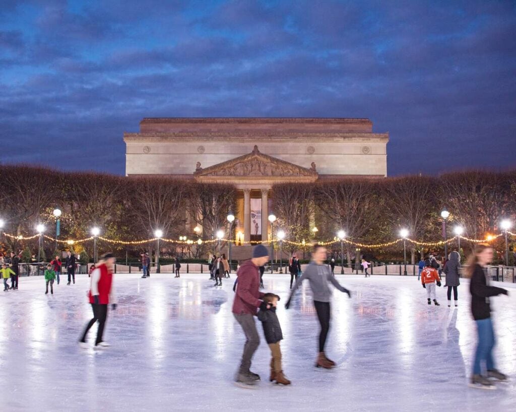 National Gallery Sculpture Garden Ice Rink