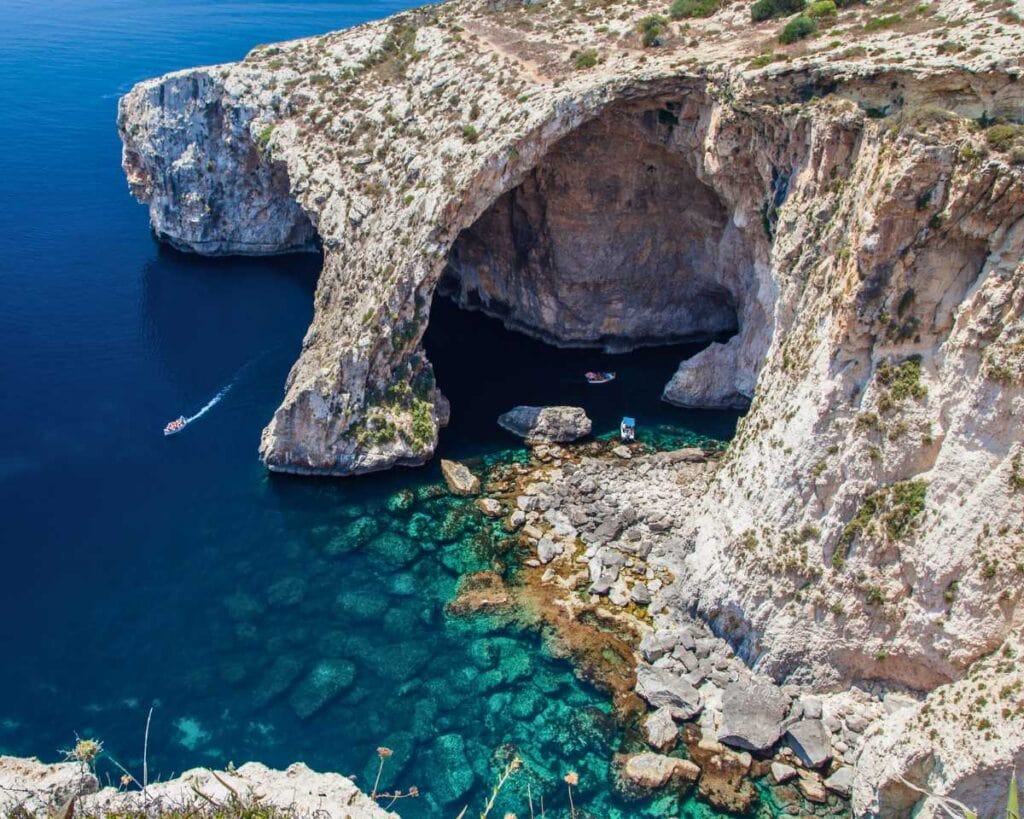 Blue Grotto - natural wonders of Malta