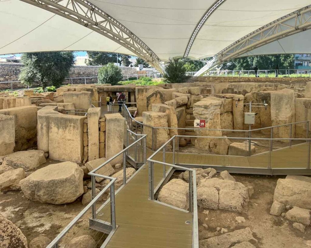 Tarxien Temples - archaeological site in Malta