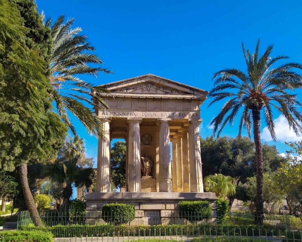 Upper Barakka Gardens - Valletta Malta