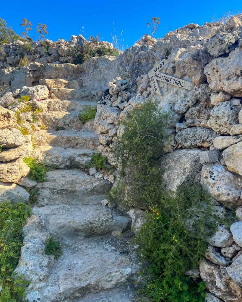 Xemxija Heritage Trail hike - things to do in Malta