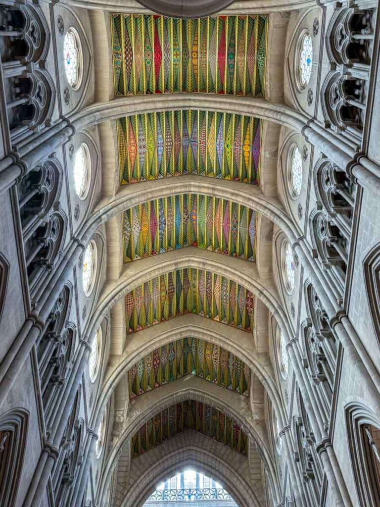Almudena Cathedral ceiling