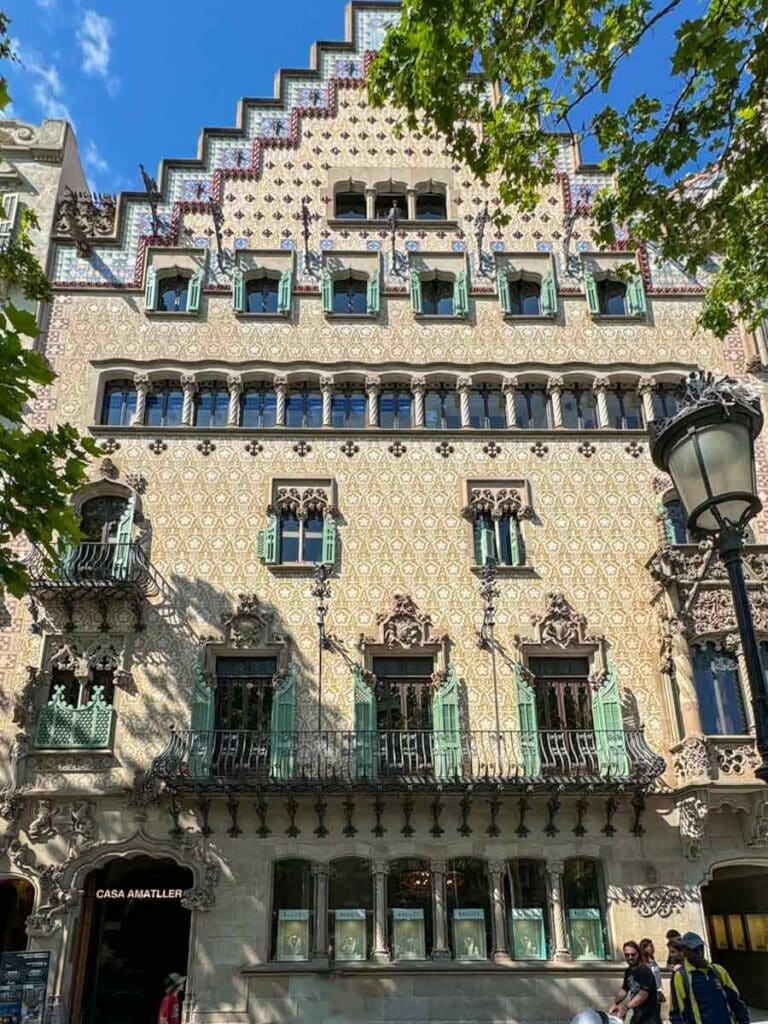 Casa Amatller - Modernist architecture in Barcelona