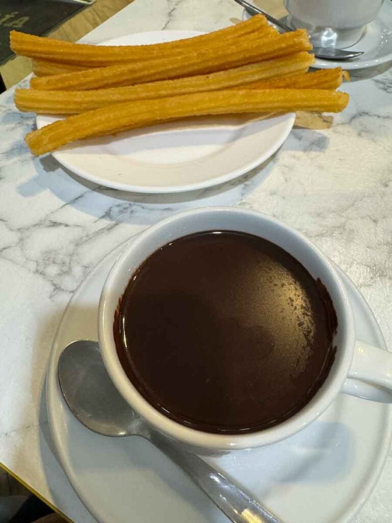 Chocolateria San Gines churros
