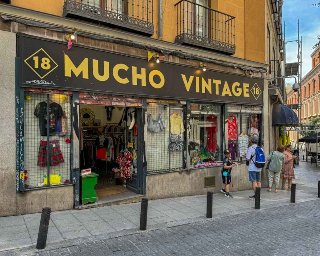 Malasana Madrid - Vintage Shopping