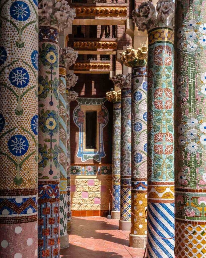 Palau de la Musica Catalana terrace