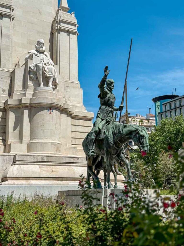 Plaza de Espana - Cervantes Monument
