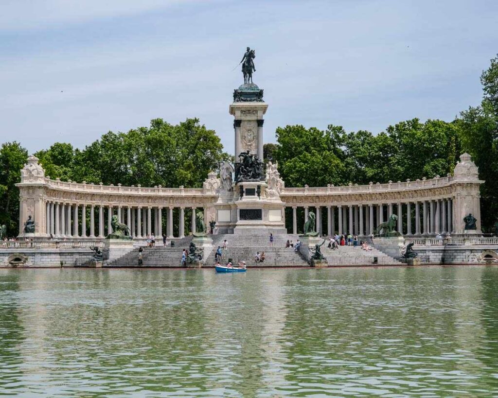 Retiro Park - Madrid 3 day itinerary