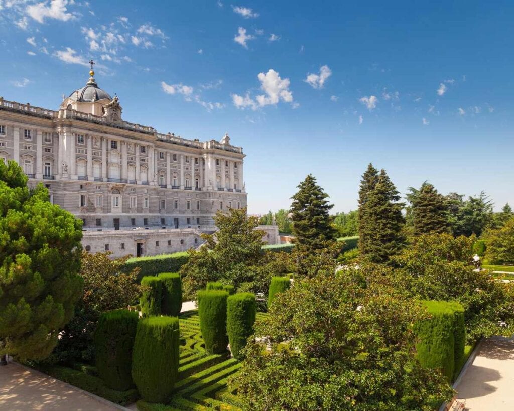 Sabatini Gardens - things to do in Madrid