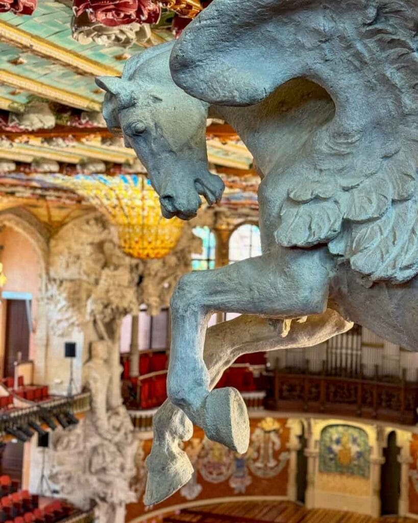 sculpture - Palau de la Musica Catalana