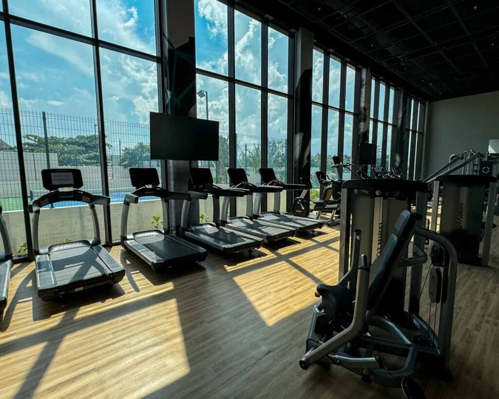 Cancun Marriott fitness center
