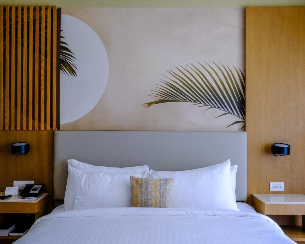 Marriott Cancun partial ocean view room
