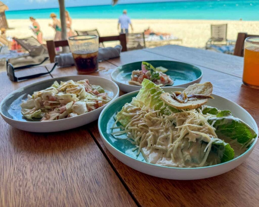 Sacbe beach shack salads
